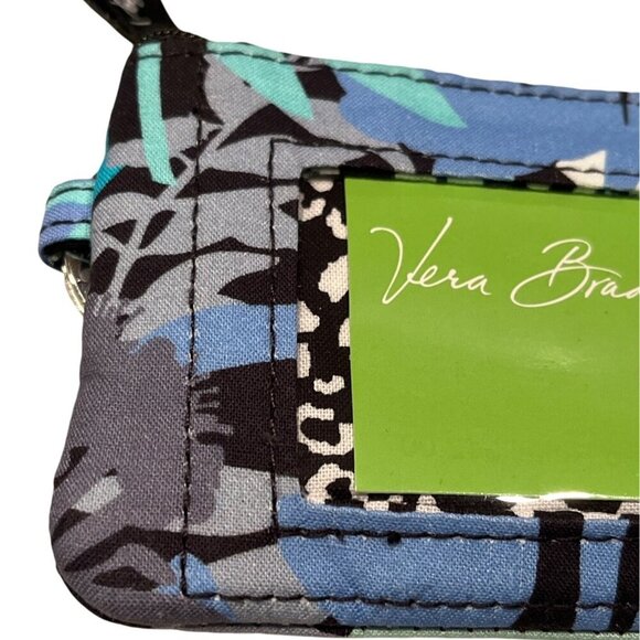 Vera Bradley Zip Id Case and Lanyard in Camofloral - Picture 5 of 9